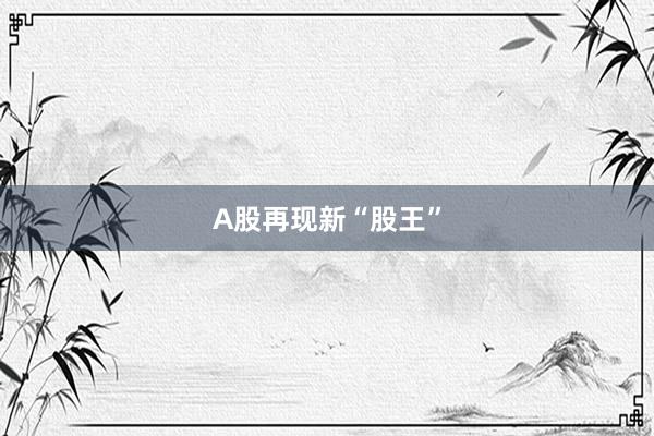 A股再现新“股王”